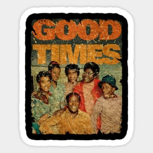 GOOD TIMES RETRO VINTAGE Sticker